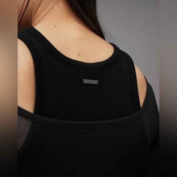 NWOT Nori Double Layered Racer Mesh Bodysuit Size 8 $99 - Picture 4 of 5